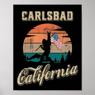 Poster Carlsbad Californie
