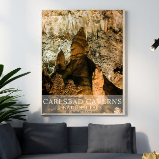 Poster Carlsbad Caverns NP, NM