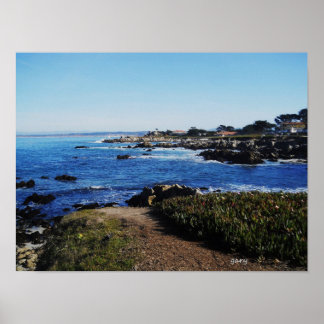 Poster Carmel Au Bord De La Mer