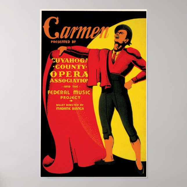 Poster Carmen (Devant)