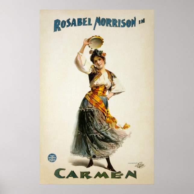 Poster Carmen Opera (Devant)