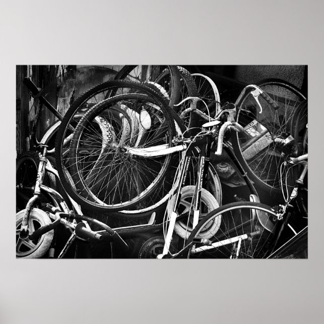 Poster Carnage de roues (Devant)