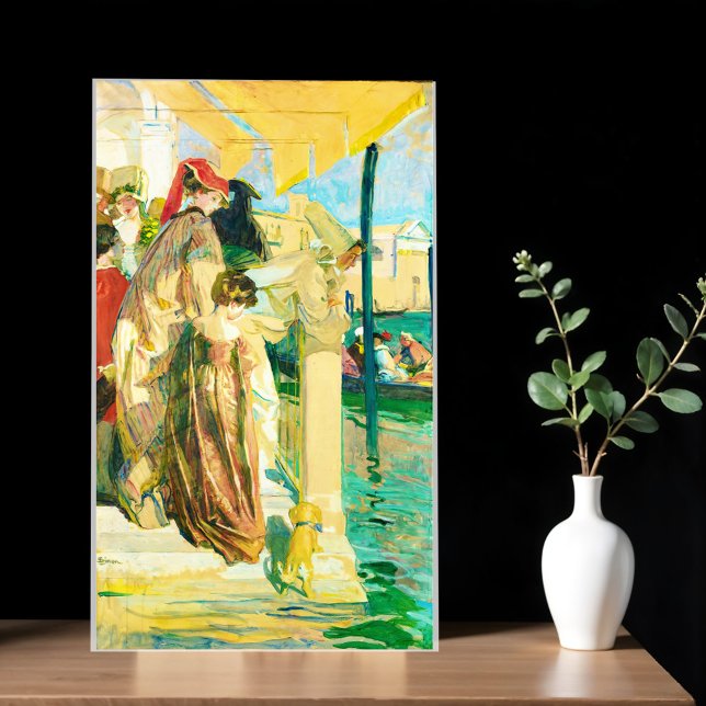 Poster Carnaval à Venise, Lucien Simon (Créateur téléchargé)