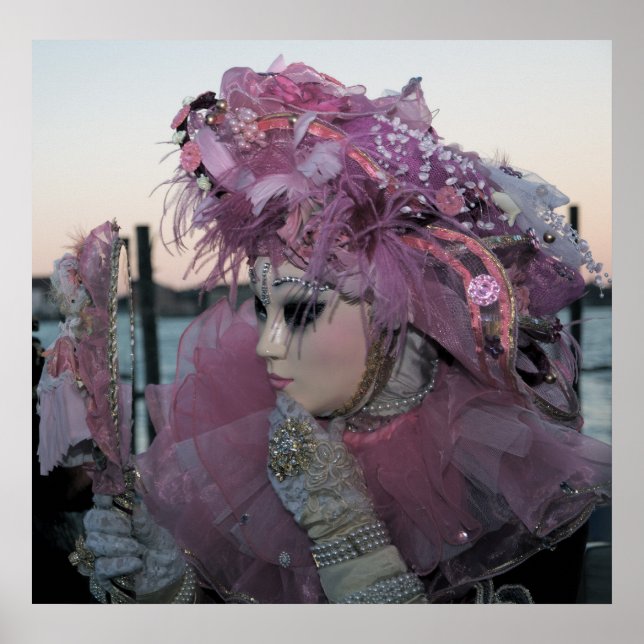 Poster Carnaval de Venise XIV (Devant)