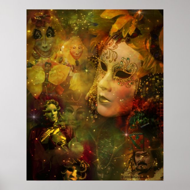 Poster Carnaval - New Orleans Mardi Gras Splendor (Devant)
