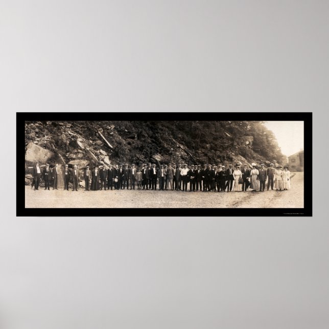 Poster Carnegie Steel Company Photo 1908 (Devant)