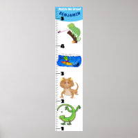 Carnet de croissance des animaux de reptiles drôle
