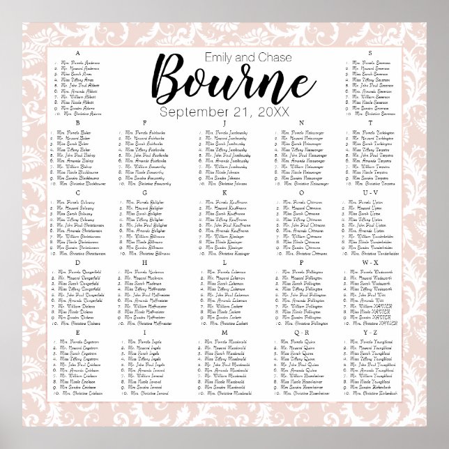 Poster Carnet de Mariage photo Millennial Pink Your Photo (Devant)