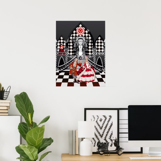 Poster Carnival in a Magical land (Bureau à domicile)