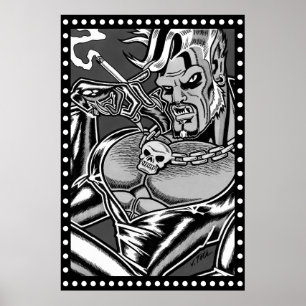 Poster Carnivorous™/Werebiker