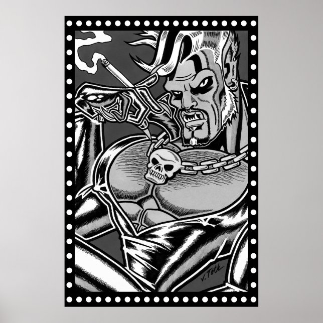 Poster Carnivorous™/Werebiker (Devant)