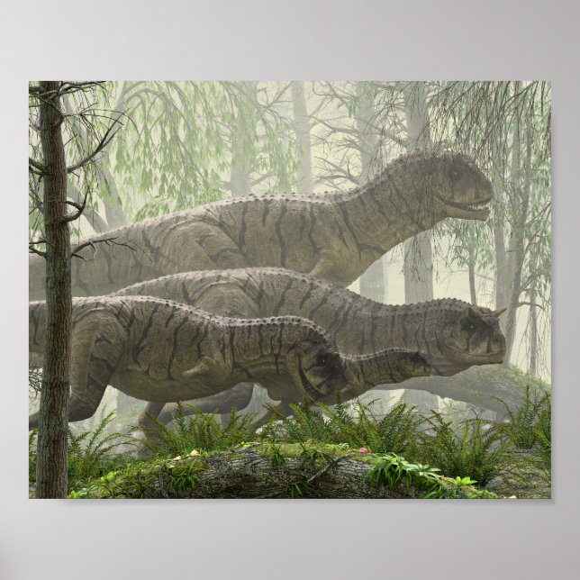 Poster Carnotaurus (Devant)