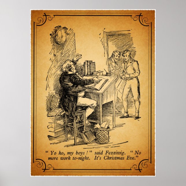 Poster Carol de Noël : C'est la veille de Noël (Devant)