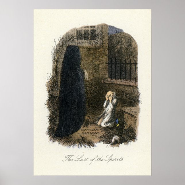 Poster Carol de Noël - Fantôme de Noël à venir (Devant)