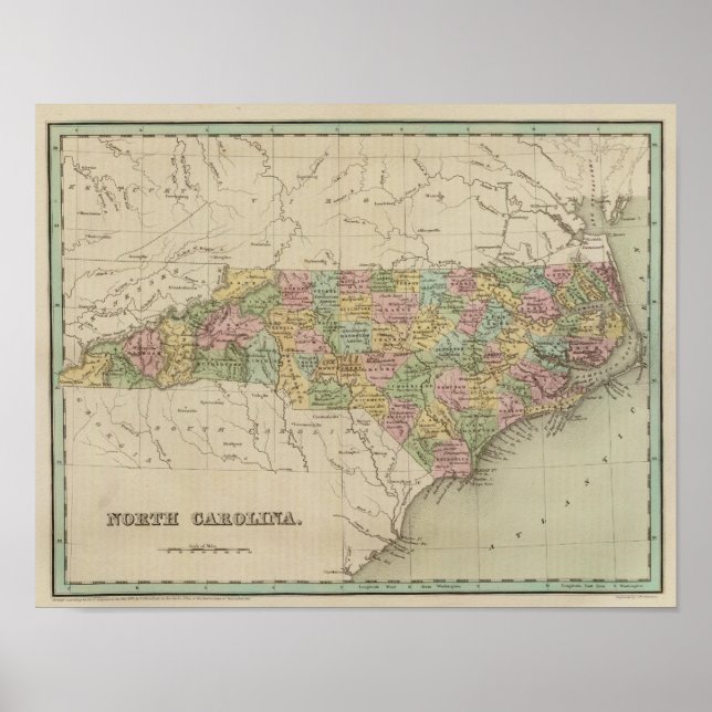 Poster Caroline du Nord 5 (Devant)