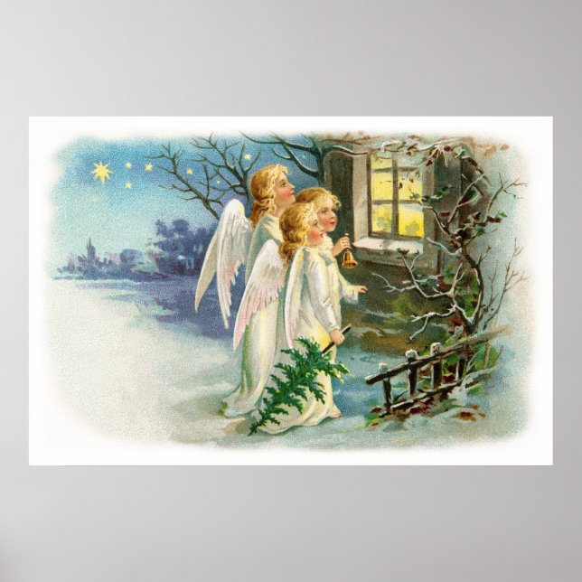 Poster Carollers nocturnes angéliques (Devant)