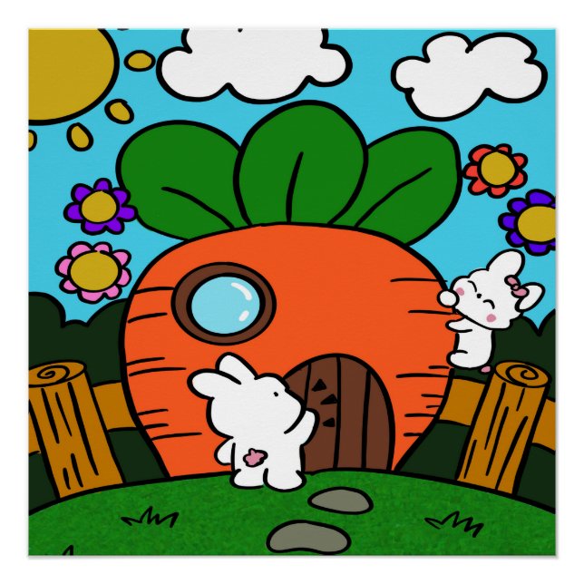 Poster carotte (Devant)