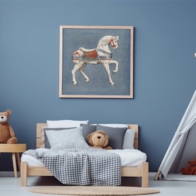 Poster Carousel Horse (1935-1942) par Henry Murphy (Créateur téléchargé)