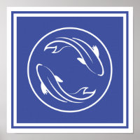 Carp Koi Yin Yang Zen Spiritualité Poisson Chinois