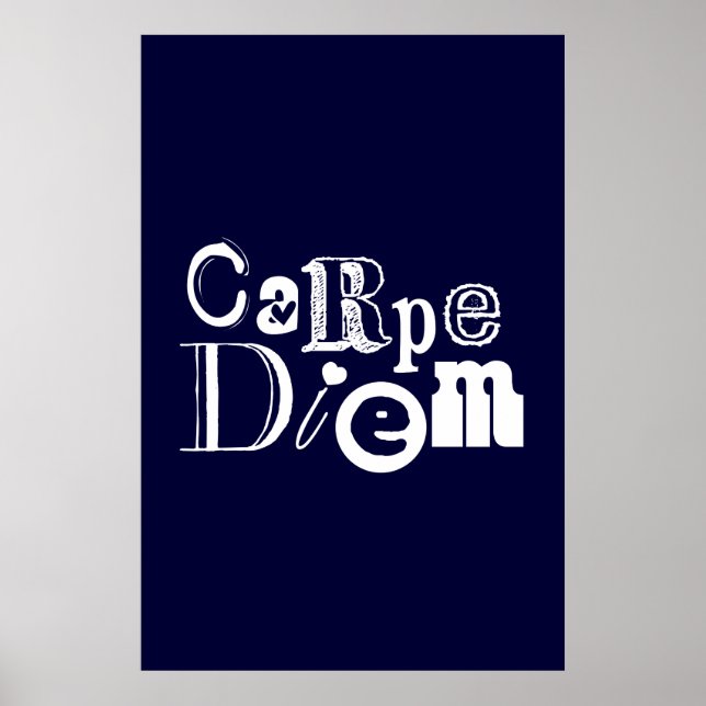 Poster Carpe Diem (Devant)
