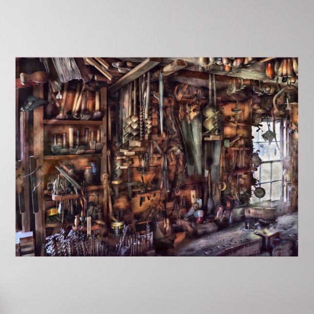 Poster Carpenter - C'est beaucoup d'outils (Devant)
