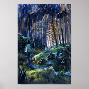 Poster Carr - Deep Woods 1936