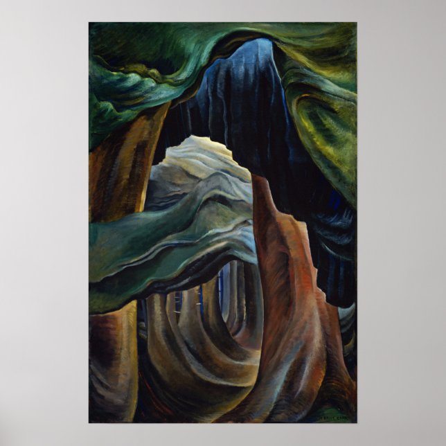 Poster Carr - Forest (Colombie-Britannique) 1931 (Devant)