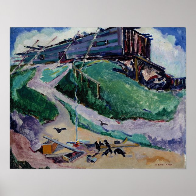 Poster Carr - Hôtel de ville d'Ucluelet (Devant)