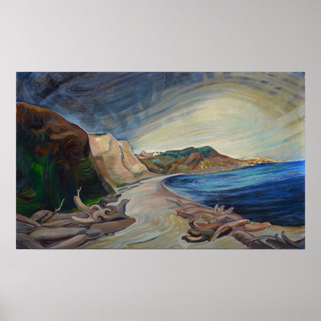 Poster Carr - Shoreline 1936 (Devant)