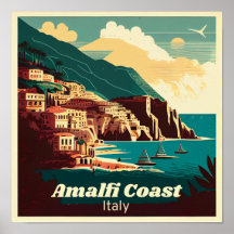 Carré de la côte d'Amalfi Vintage