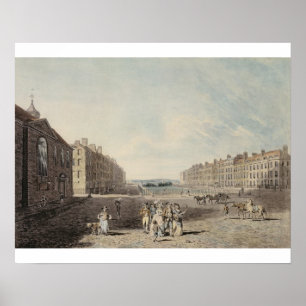 Poster Carré de la Reine, Londres, 1786 (la semaine et OV