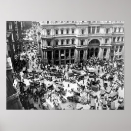 Poster Carré de poste de Boston 1904