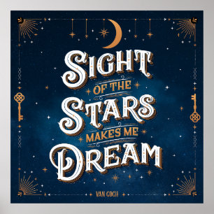 Poster Carré de Sight of the Stars (24x24)