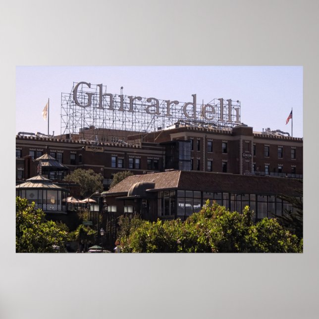 Poster CARRÉ GHIRARDELLI à SAN FRANCISCO (Devant)