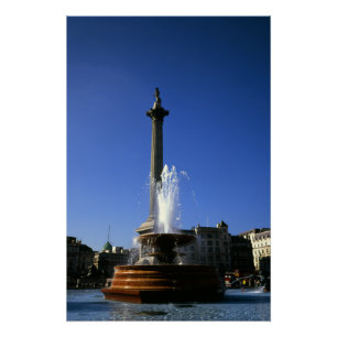 Poster Carré Trafalgar de colonne de Nelson