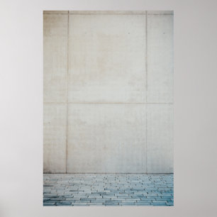 Poster Carreaux blancs