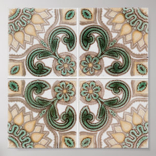 Poster Carreaux de céramique