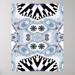 Poster Carreaux d'Icy