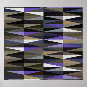 Poster Carrelage en diamant coloré, haute résolution.