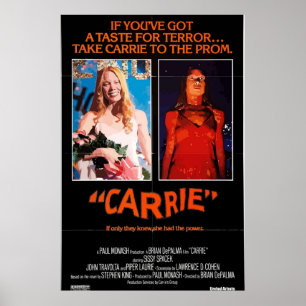 Poster carrie 1976