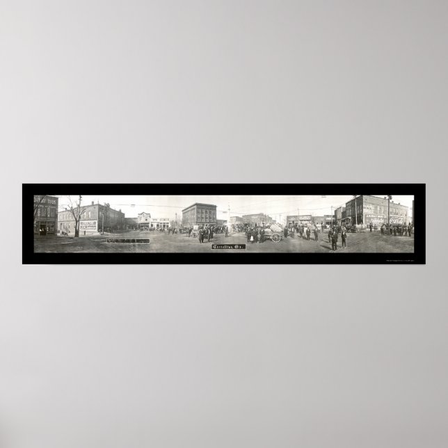 Poster Carrollton, GA Photo 1912 (Devant)