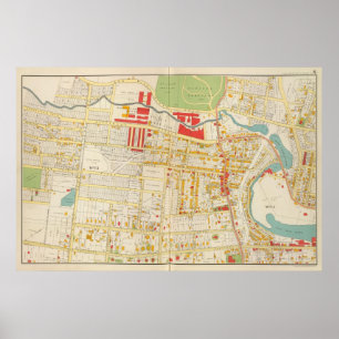 Poster Carte Atlas Yonkers 2