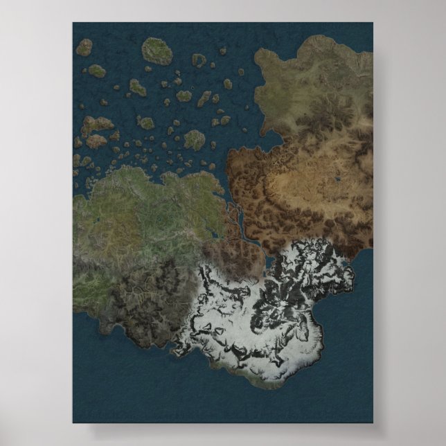 Poster Carte BDO (Devant)