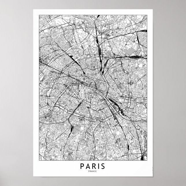 Poster Carte blanche Paris (Devant)