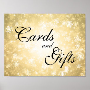 Poster Carte & Cadeaux Mariage Signal hiver Wonderland Go