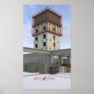 Poster Carte CSGO basse Poly Vertigo