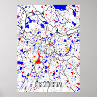 Carte de Birmingham