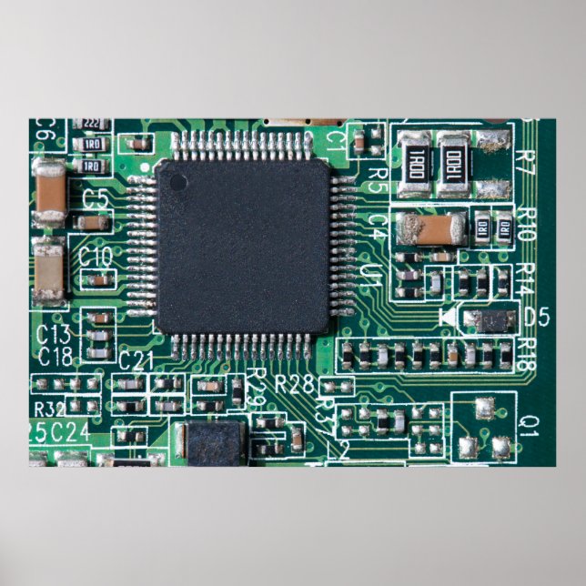 Poster Carte de circuit (Devant)