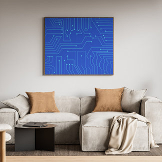 Poster Carte de circuit
