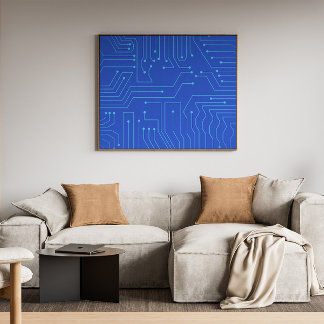 Poster Carte de circuit